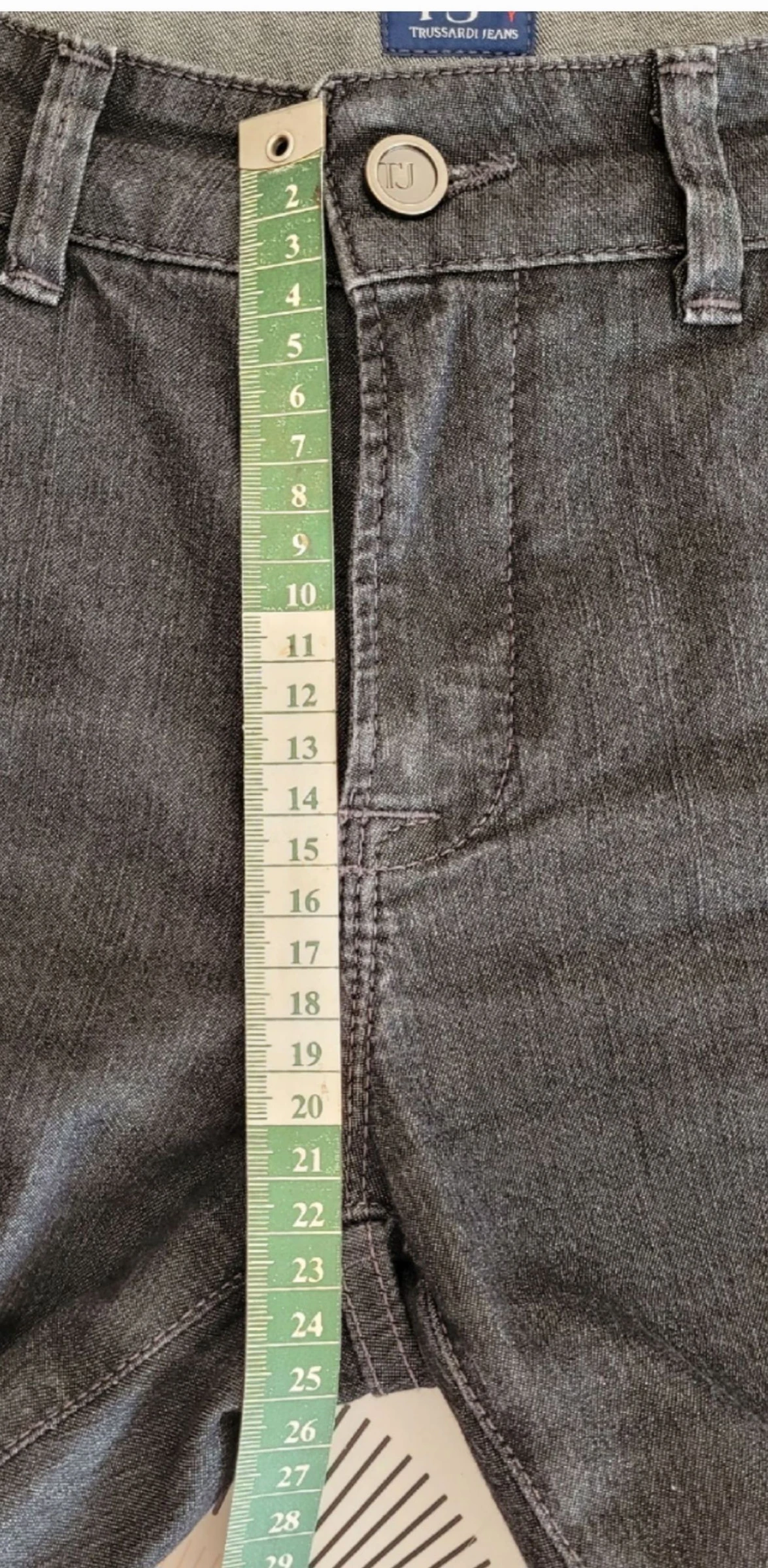 Trussardi Jean TFr38/TM-Cinza-Mod. 130-Corte Reto e Justo em OT – photo 13